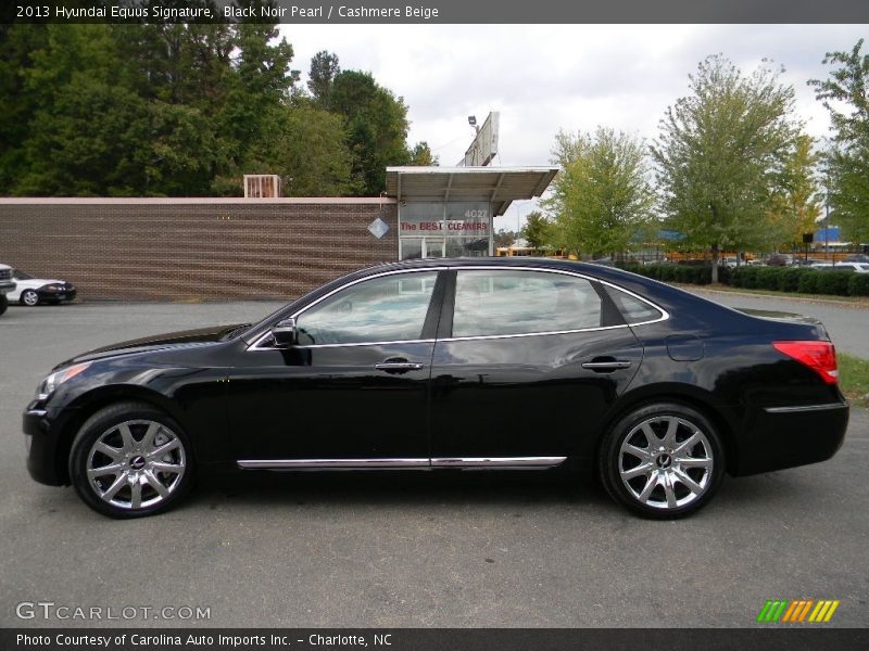 Black Noir Pearl / Cashmere Beige 2013 Hyundai Equus Signature