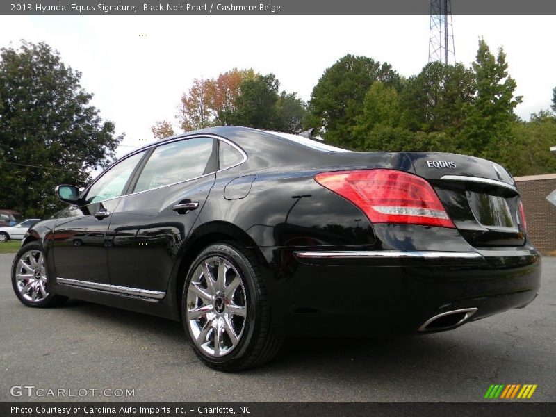 Black Noir Pearl / Cashmere Beige 2013 Hyundai Equus Signature