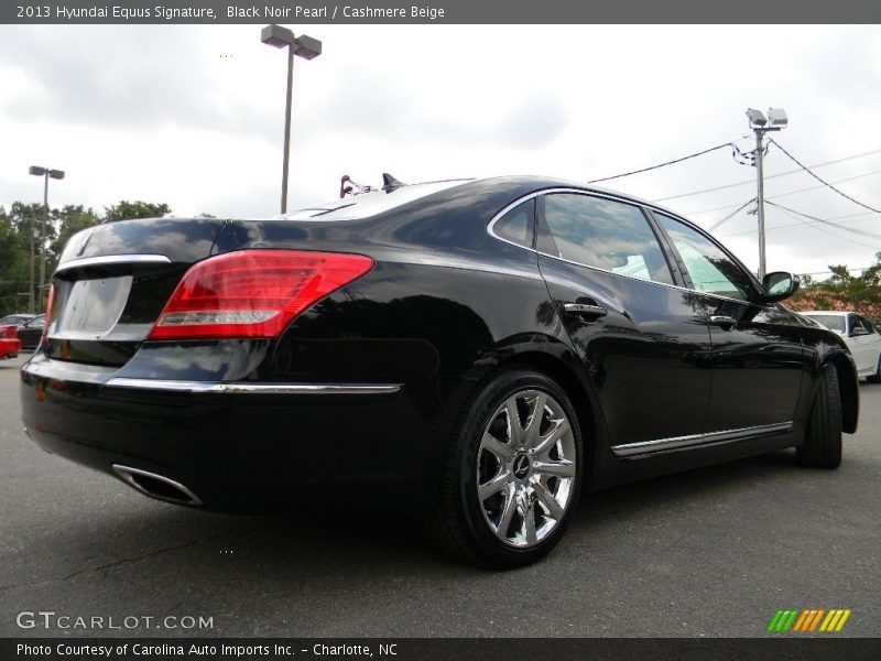 Black Noir Pearl / Cashmere Beige 2013 Hyundai Equus Signature