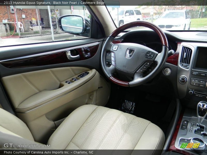 Black Noir Pearl / Cashmere Beige 2013 Hyundai Equus Signature