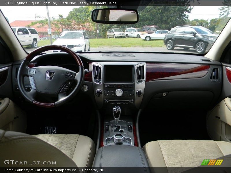 Black Noir Pearl / Cashmere Beige 2013 Hyundai Equus Signature