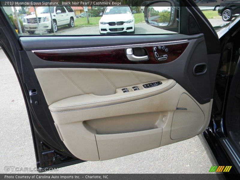 Black Noir Pearl / Cashmere Beige 2013 Hyundai Equus Signature