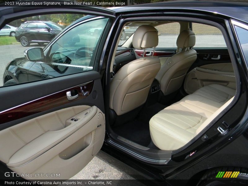 Black Noir Pearl / Cashmere Beige 2013 Hyundai Equus Signature