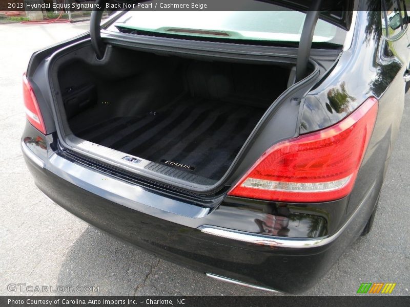 Black Noir Pearl / Cashmere Beige 2013 Hyundai Equus Signature