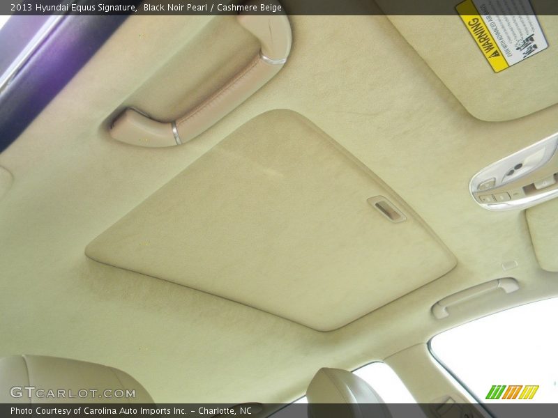 Black Noir Pearl / Cashmere Beige 2013 Hyundai Equus Signature