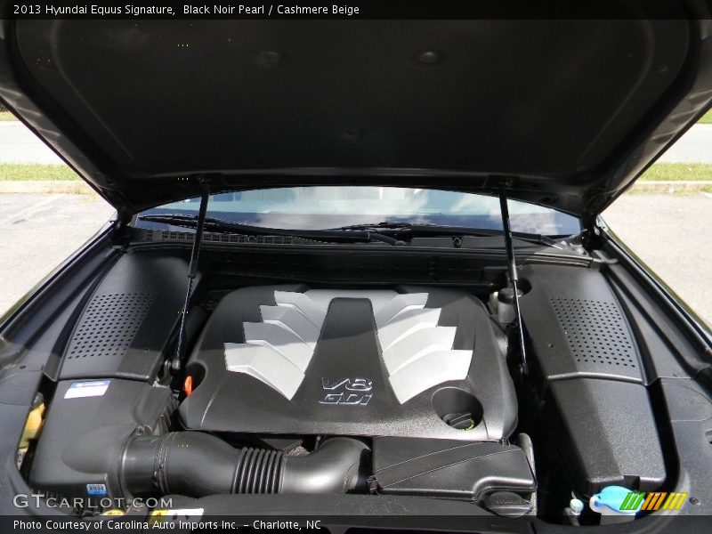 Black Noir Pearl / Cashmere Beige 2013 Hyundai Equus Signature