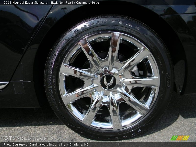 Black Noir Pearl / Cashmere Beige 2013 Hyundai Equus Signature