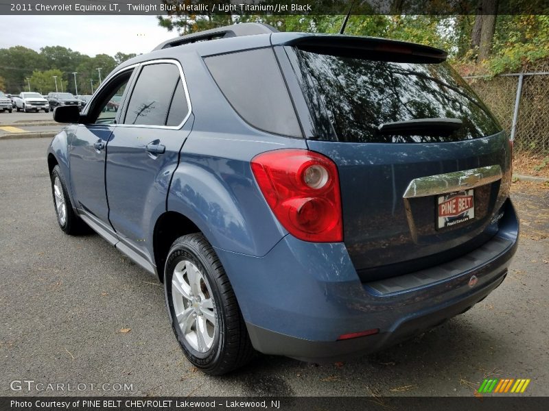 Twilight Blue Metallic / Light Titanium/Jet Black 2011 Chevrolet Equinox LT