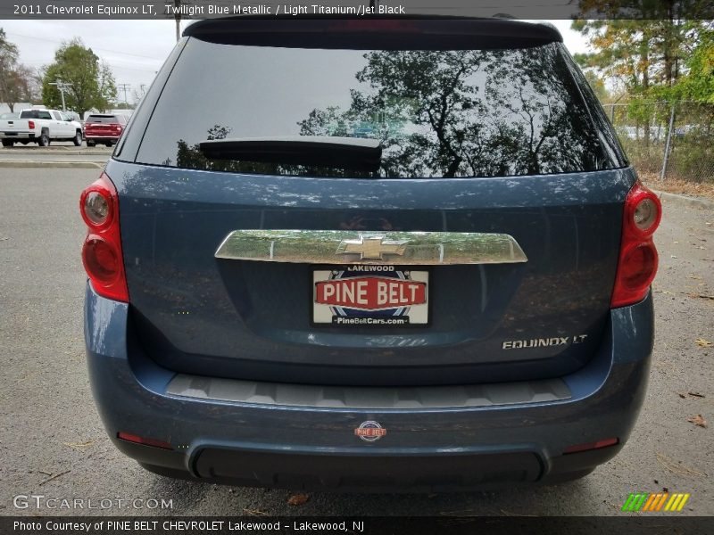 Twilight Blue Metallic / Light Titanium/Jet Black 2011 Chevrolet Equinox LT