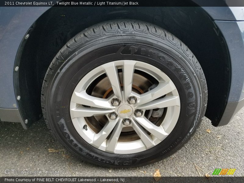 Twilight Blue Metallic / Light Titanium/Jet Black 2011 Chevrolet Equinox LT
