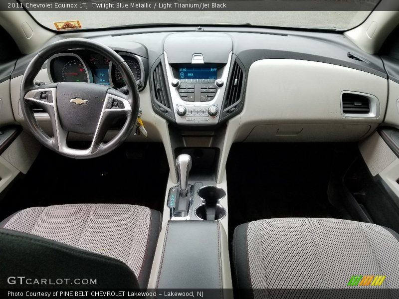 Twilight Blue Metallic / Light Titanium/Jet Black 2011 Chevrolet Equinox LT