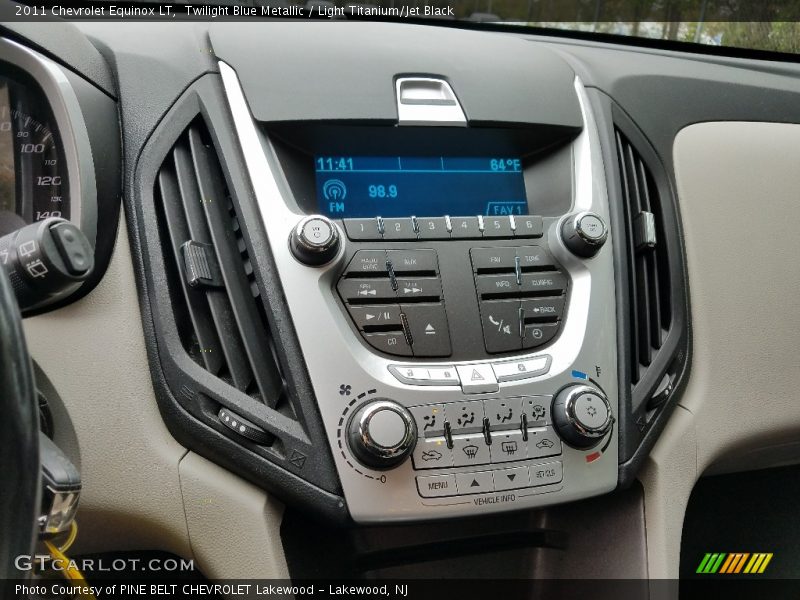 Twilight Blue Metallic / Light Titanium/Jet Black 2011 Chevrolet Equinox LT