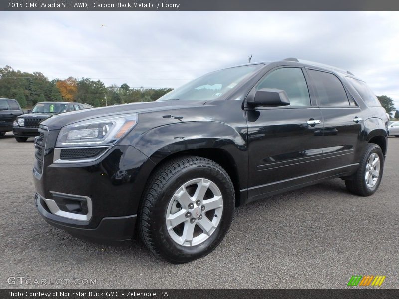 Carbon Black Metallic / Ebony 2015 GMC Acadia SLE AWD