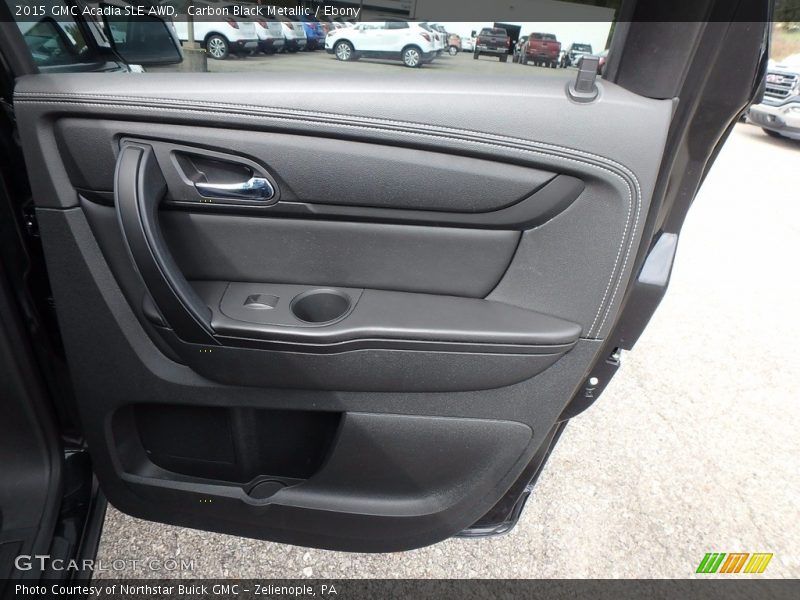 Carbon Black Metallic / Ebony 2015 GMC Acadia SLE AWD