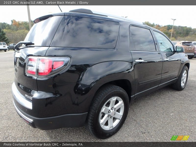 Carbon Black Metallic / Ebony 2015 GMC Acadia SLE AWD
