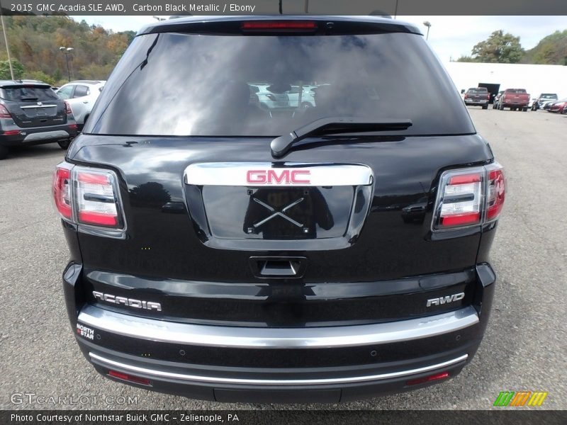 Carbon Black Metallic / Ebony 2015 GMC Acadia SLE AWD