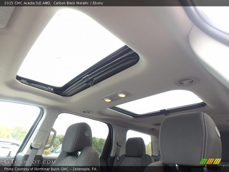 Carbon Black Metallic / Ebony 2015 GMC Acadia SLE AWD