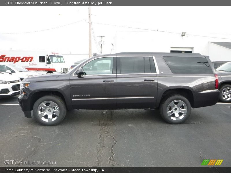 Tungsten Metallic / Jet Black 2018 Chevrolet Suburban LT 4WD