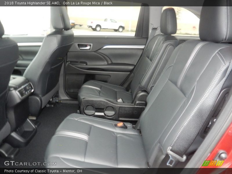 Rear Seat of 2018 Highlander SE AWD