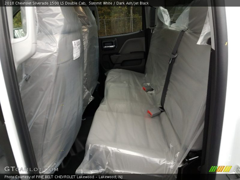 Summit White / Dark Ash/Jet Black 2018 Chevrolet Silverado 1500 LS Double Cab