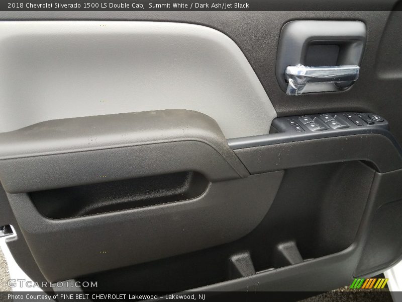 Summit White / Dark Ash/Jet Black 2018 Chevrolet Silverado 1500 LS Double Cab