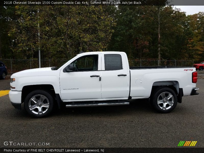  2018 Silverado 1500 Custom Double Cab 4x4 Summit White