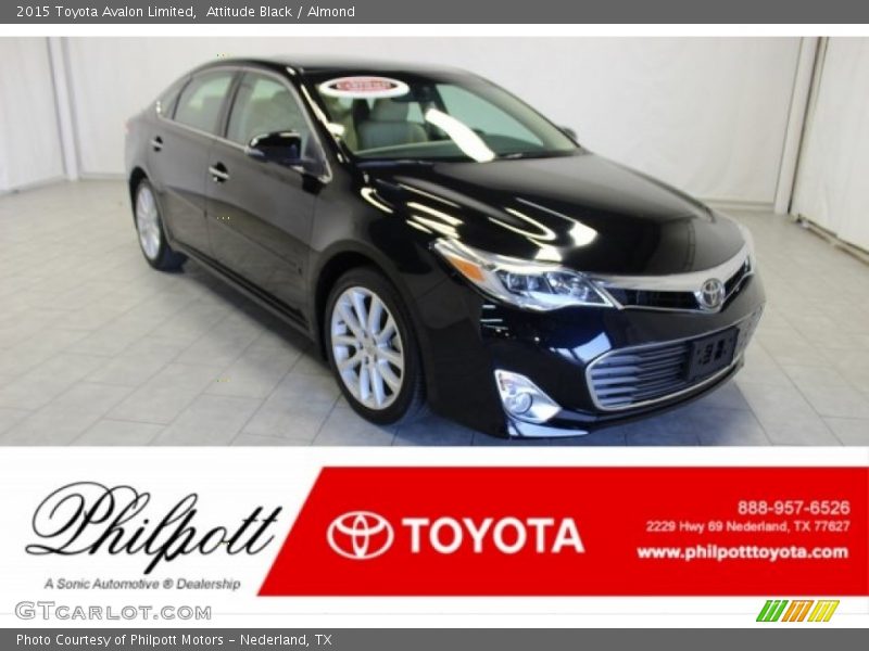 Attitude Black / Almond 2015 Toyota Avalon Limited