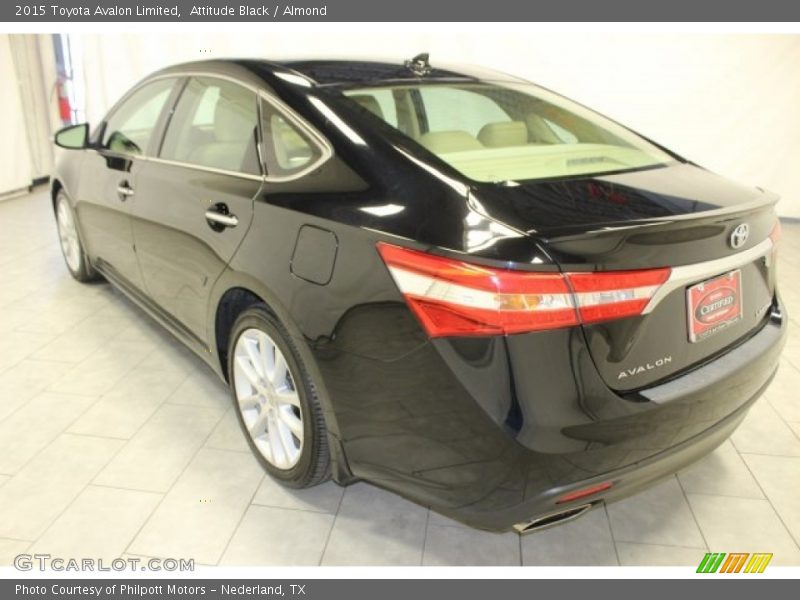 Attitude Black / Almond 2015 Toyota Avalon Limited