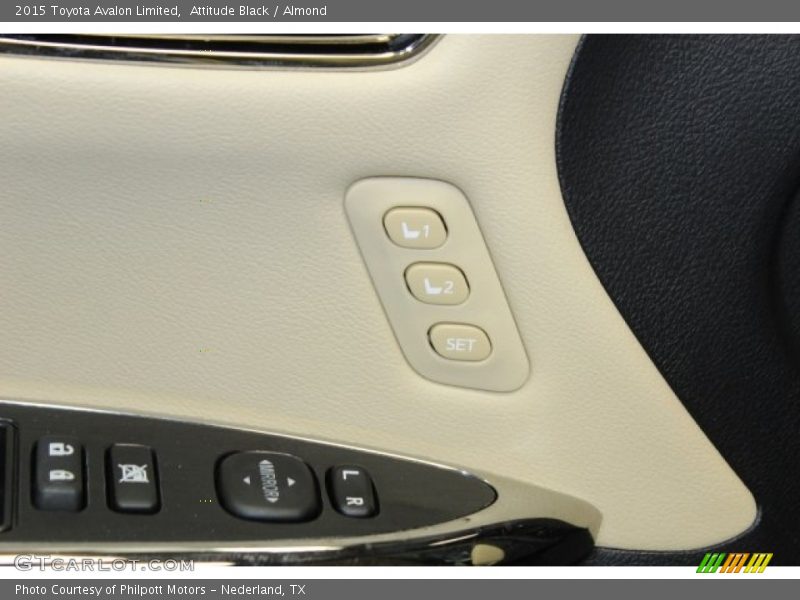 Attitude Black / Almond 2015 Toyota Avalon Limited