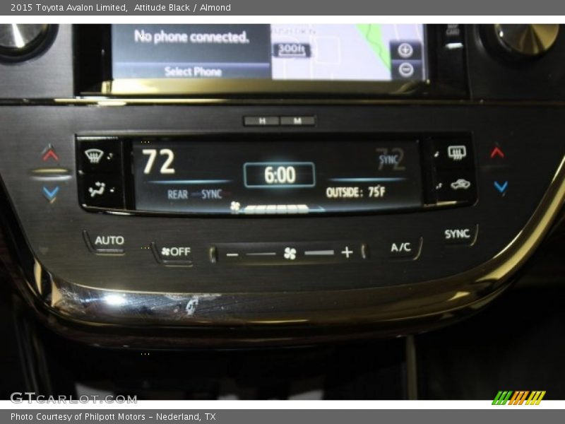 Attitude Black / Almond 2015 Toyota Avalon Limited