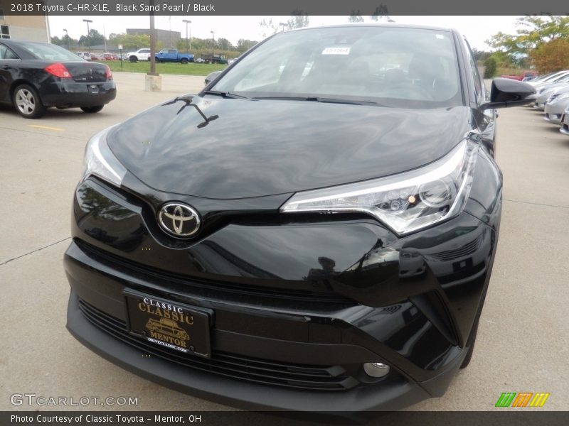 Black Sand Pearl / Black 2018 Toyota C-HR XLE