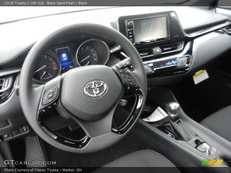 Black Sand Pearl / Black 2018 Toyota C-HR XLE