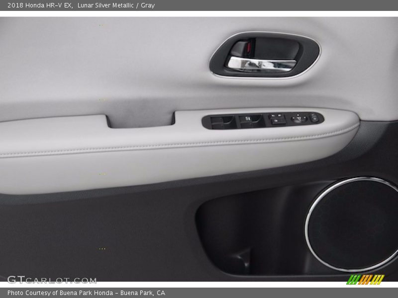 Lunar Silver Metallic / Gray 2018 Honda HR-V EX