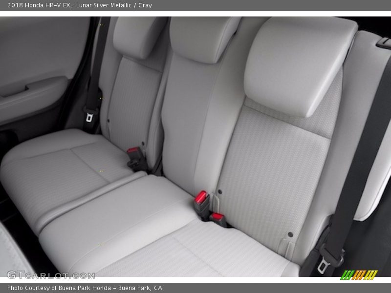 Lunar Silver Metallic / Gray 2018 Honda HR-V EX