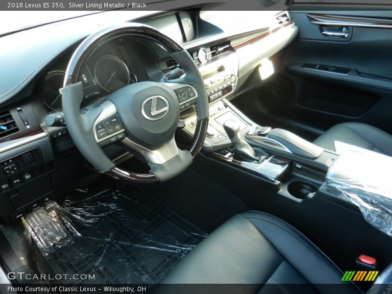  2018 ES 350 Black Interior