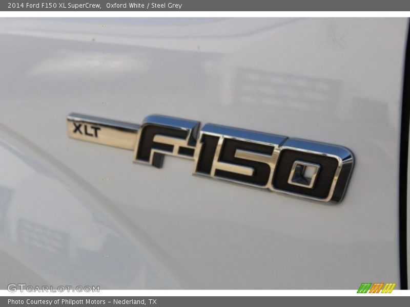 Oxford White / Steel Grey 2014 Ford F150 XL SuperCrew