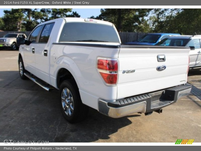 Oxford White / Steel Grey 2014 Ford F150 XL SuperCrew