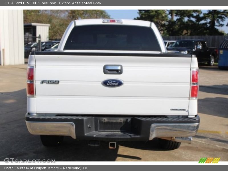 Oxford White / Steel Grey 2014 Ford F150 XL SuperCrew