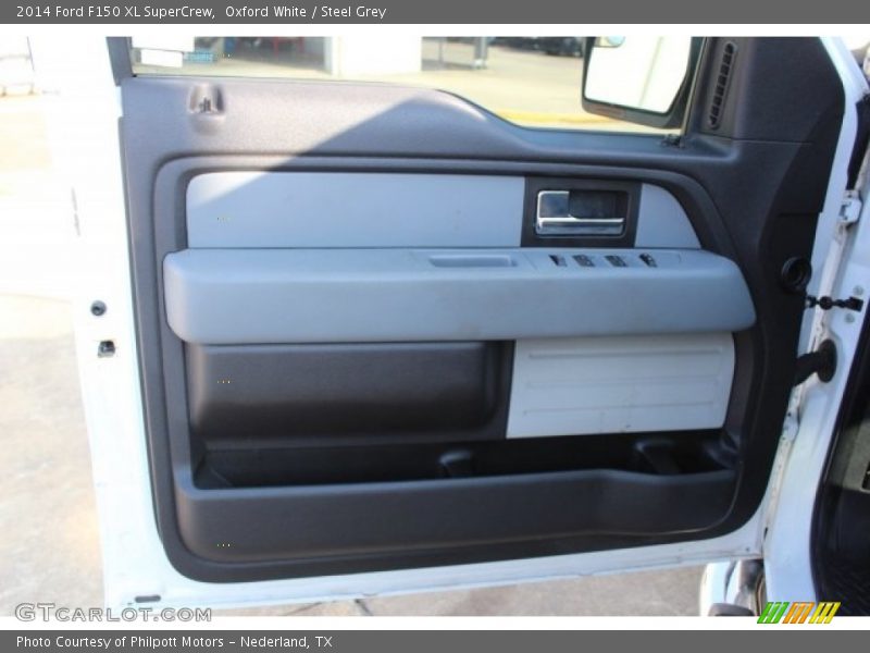 Oxford White / Steel Grey 2014 Ford F150 XL SuperCrew