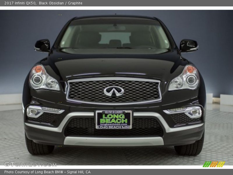 Black Obsidian / Graphite 2017 Infiniti QX50