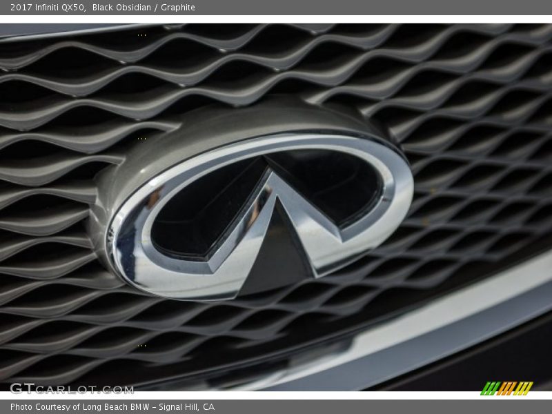 Black Obsidian / Graphite 2017 Infiniti QX50