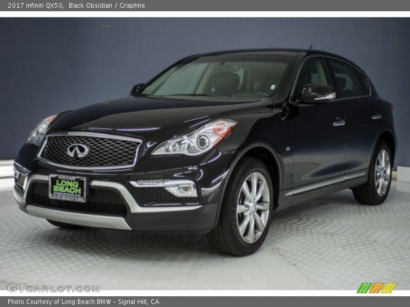 Black Obsidian / Graphite 2017 Infiniti QX50
