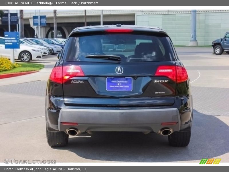 Formal Black / Parchment 2008 Acura MDX Technology