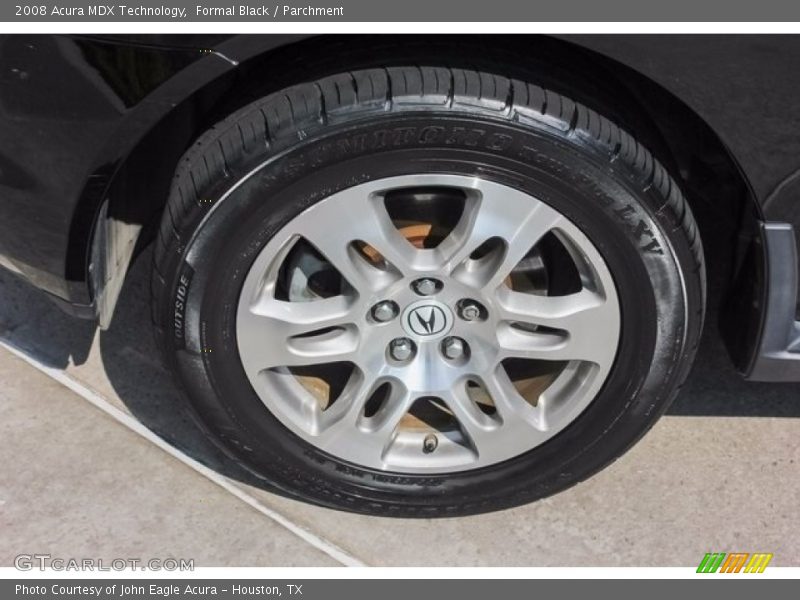 Formal Black / Parchment 2008 Acura MDX Technology