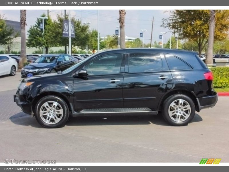 Formal Black / Parchment 2008 Acura MDX Technology