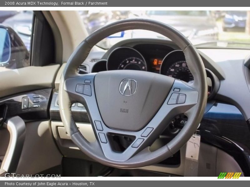 Formal Black / Parchment 2008 Acura MDX Technology