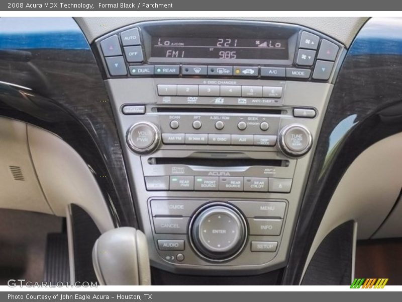 Formal Black / Parchment 2008 Acura MDX Technology