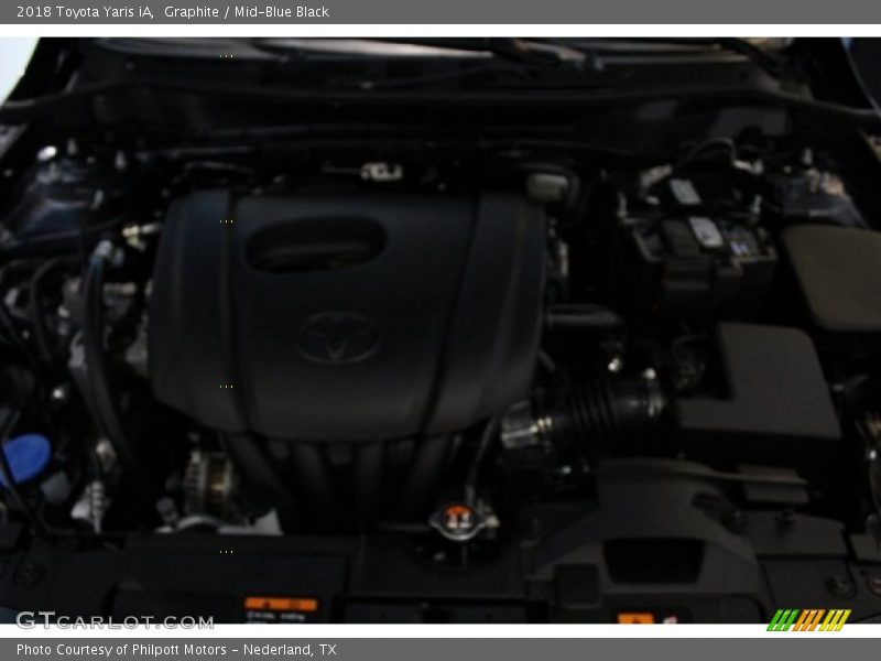 Graphite / Mid-Blue Black 2018 Toyota Yaris iA