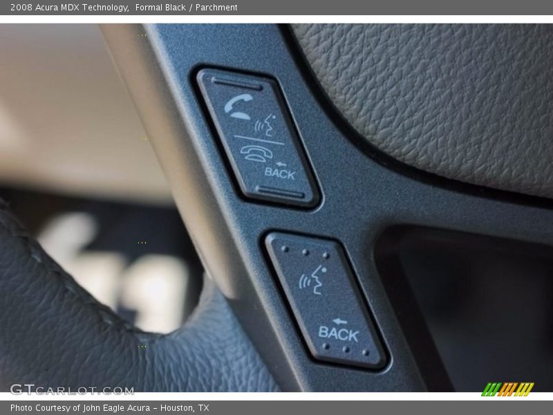 Formal Black / Parchment 2008 Acura MDX Technology