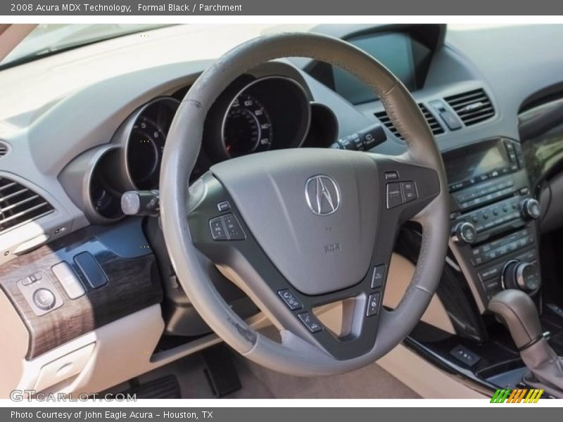 Formal Black / Parchment 2008 Acura MDX Technology